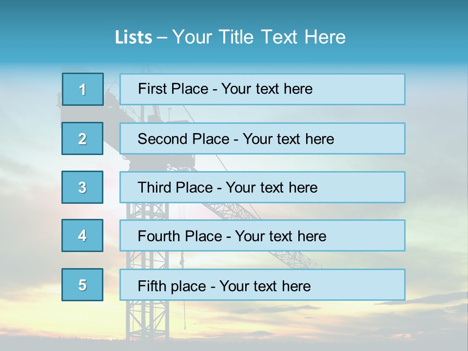 Red Sky Site PowerPoint Template