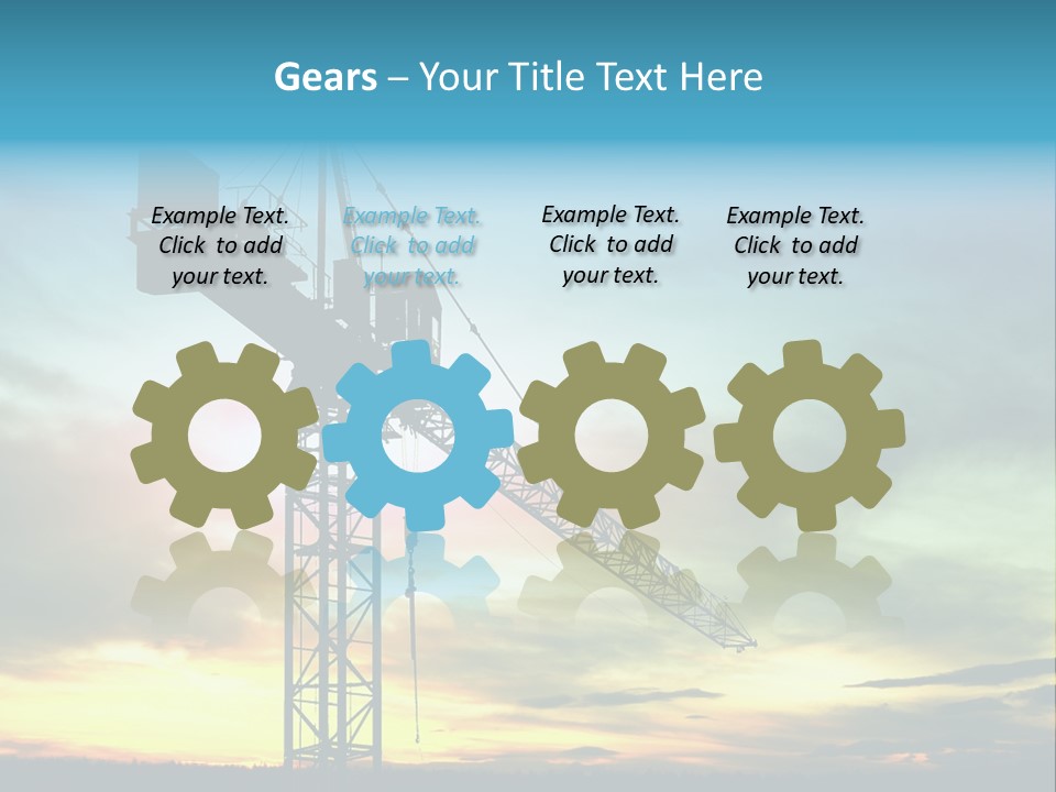 Red Sky Site PowerPoint Template