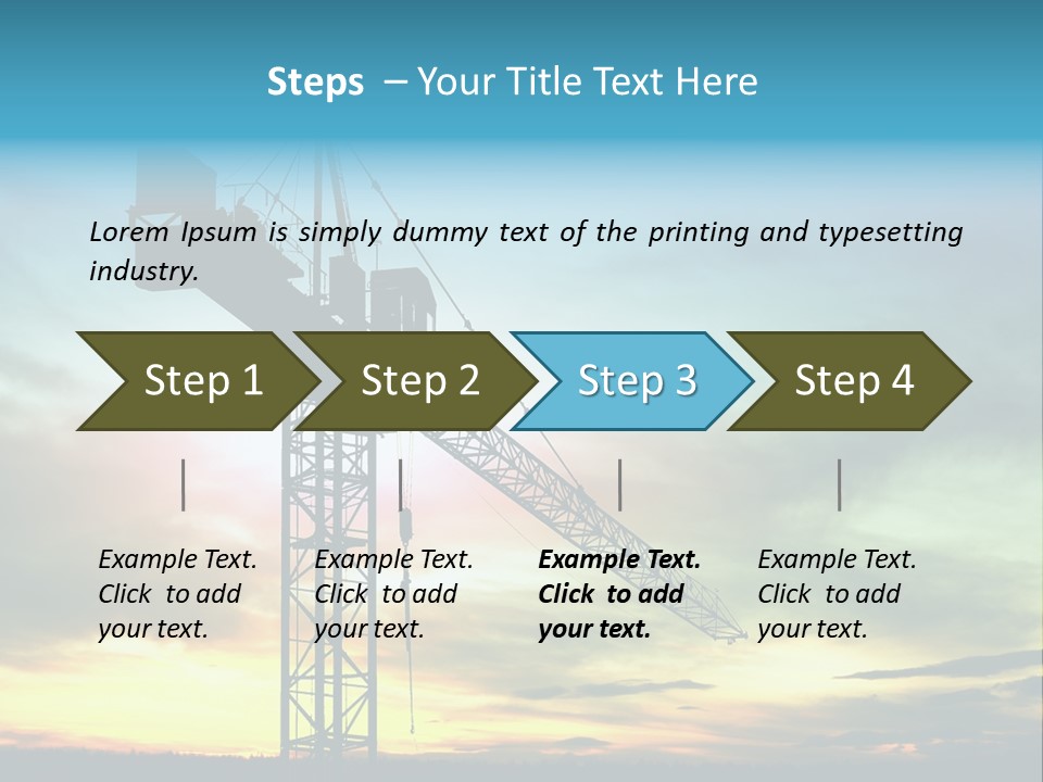 Red Sky Site PowerPoint Template