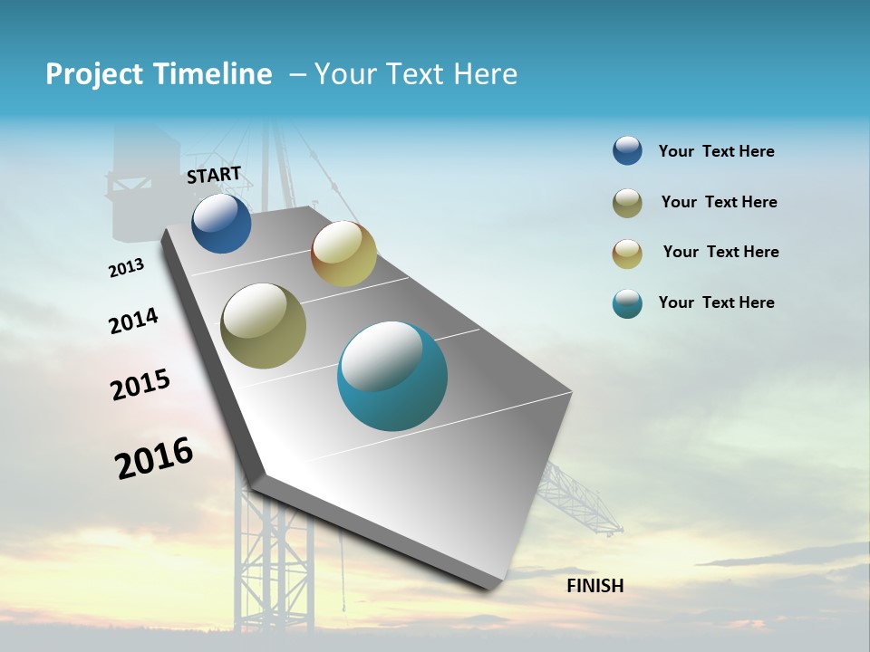 Red Sky Site PowerPoint Template