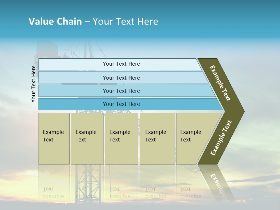 Red Sky Site PowerPoint Template