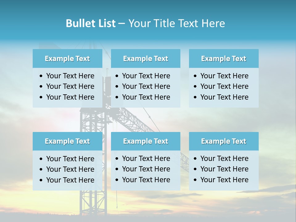 Red Sky Site PowerPoint Template