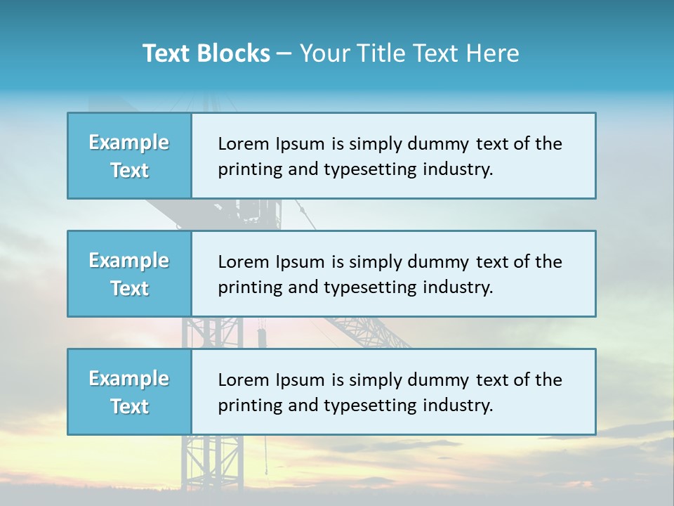 Red Sky Site PowerPoint Template