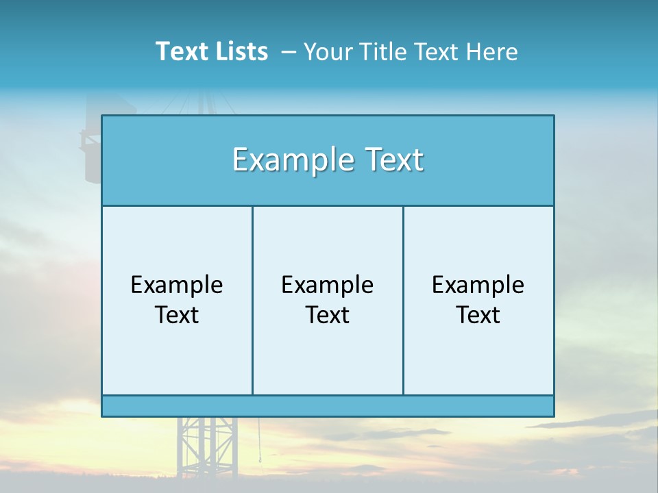 Red Sky Site PowerPoint Template