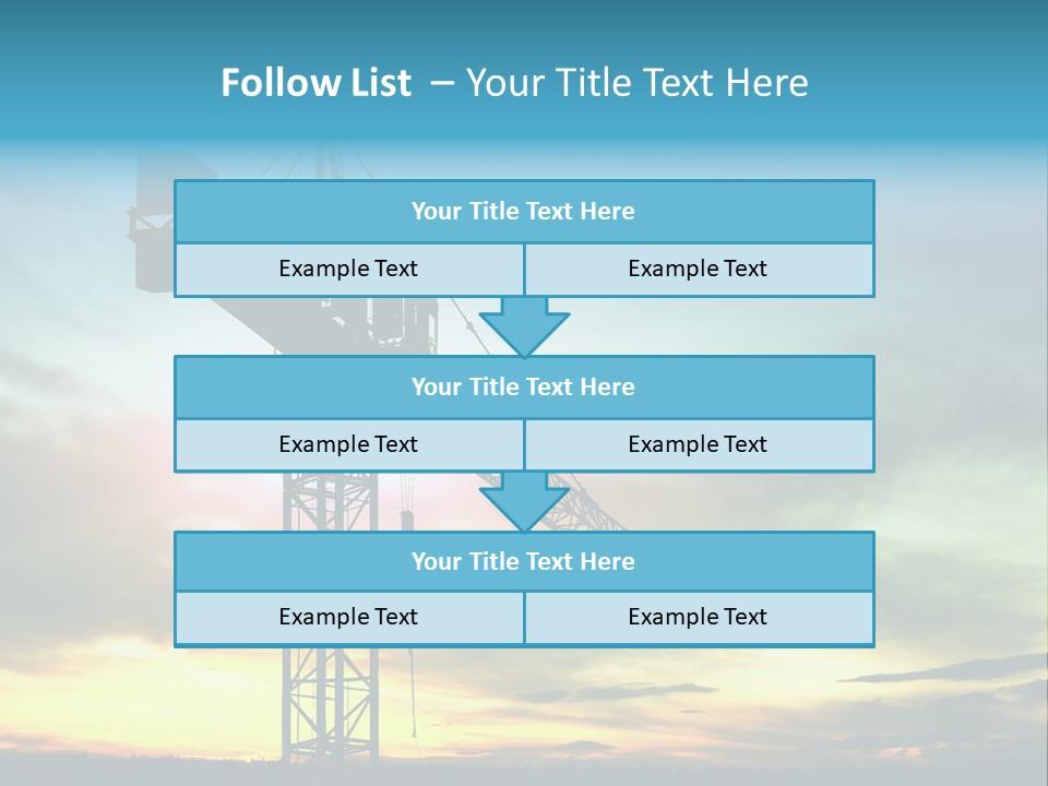 Red Sky Site PowerPoint Template