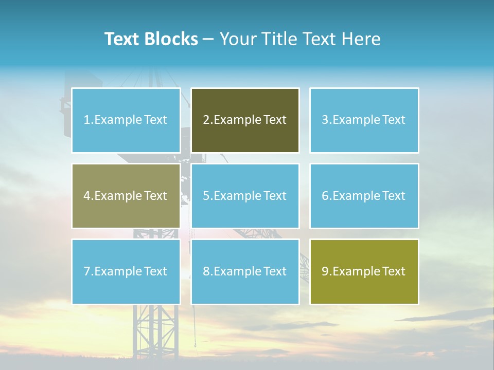 Red Sky Site PowerPoint Template