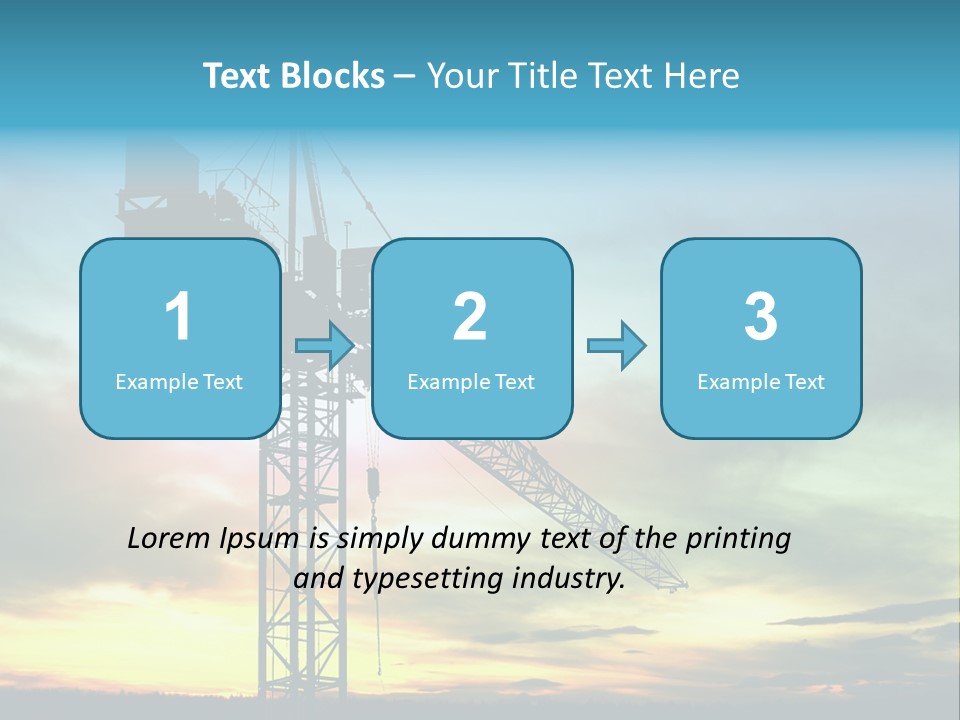 Red Sky Site PowerPoint Template