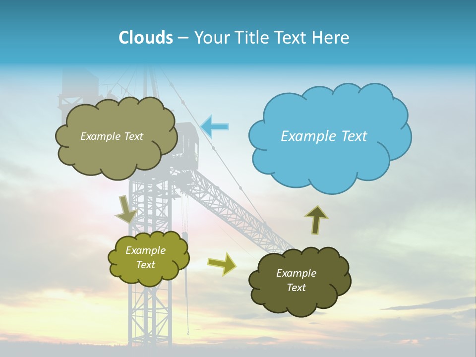 Red Sky Site PowerPoint Template