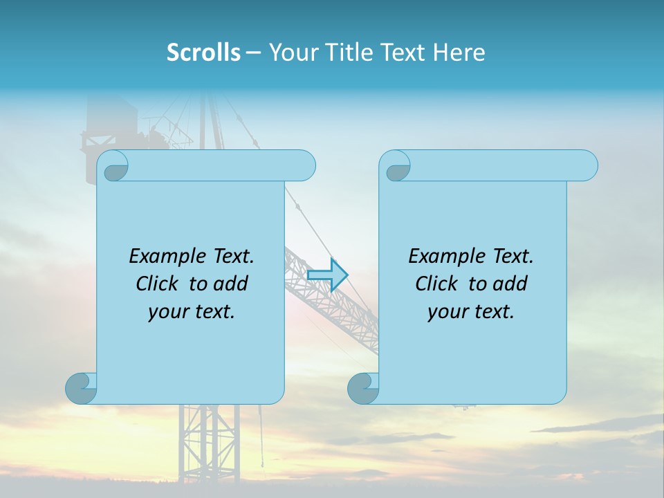 Red Sky Site PowerPoint Template