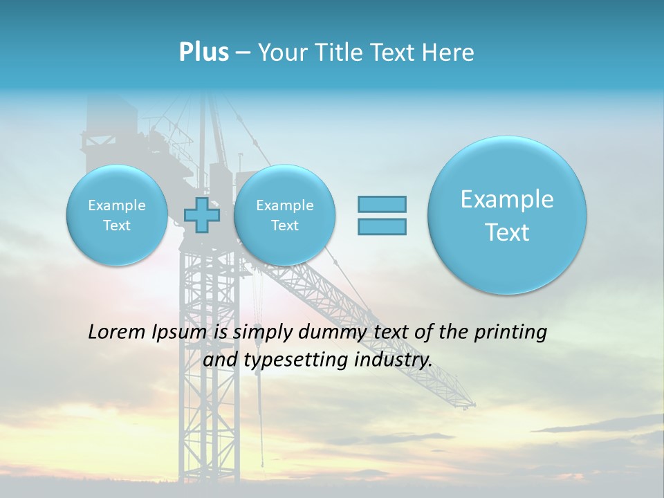 Red Sky Site PowerPoint Template