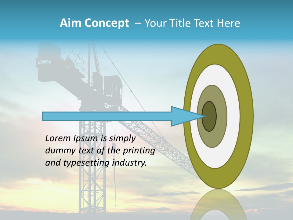 Red Sky Site PowerPoint Template