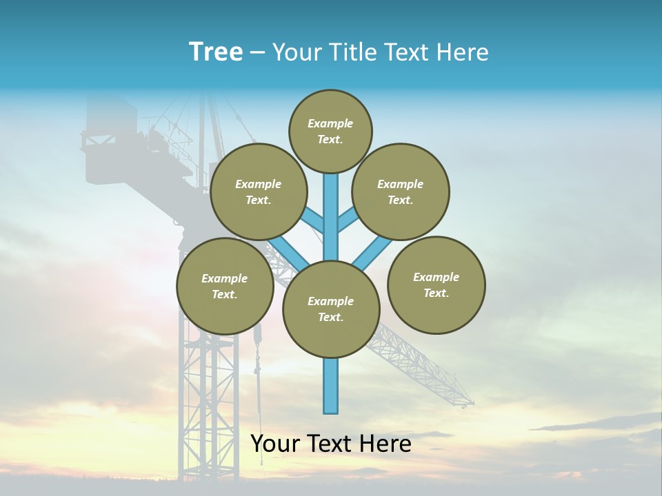 Red Sky Site PowerPoint Template