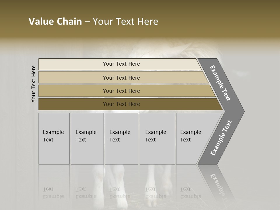 Animal Friendly Lamb PowerPoint Template