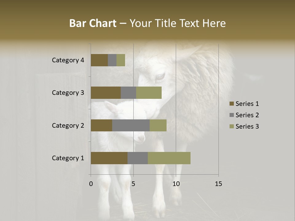 Animal Friendly Lamb PowerPoint Template