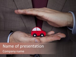 Savings Object Care PowerPoint Template