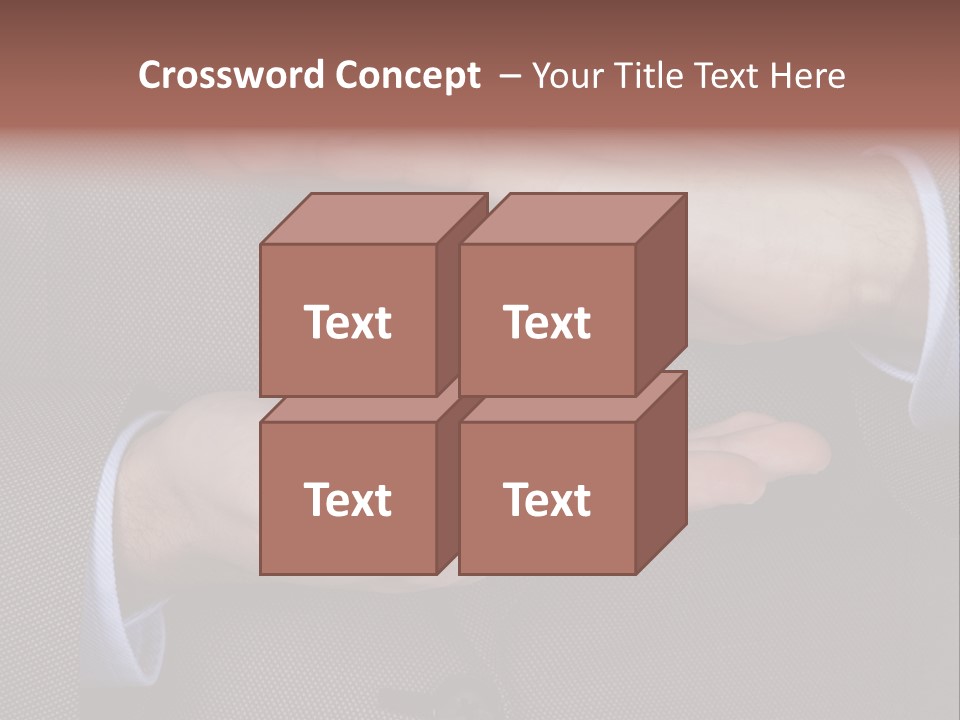 Savings Object Care PowerPoint Template