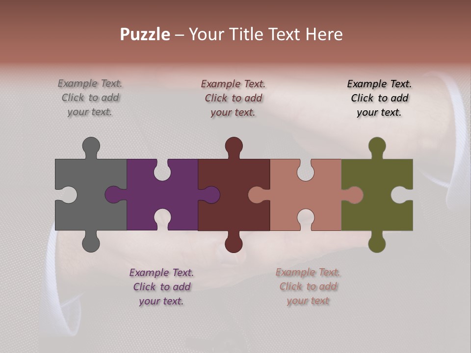 Savings Object Care PowerPoint Template