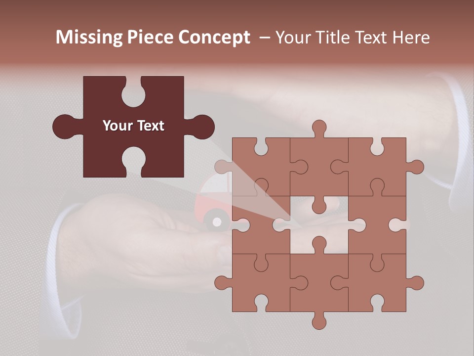 Savings Object Care PowerPoint Template