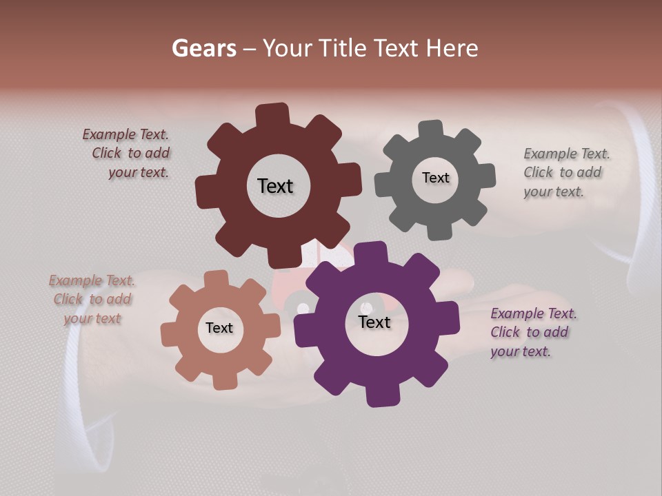 Savings Object Care PowerPoint Template