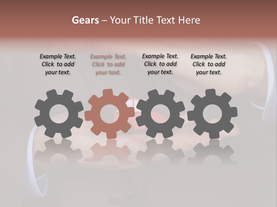 Savings Object Care PowerPoint Template