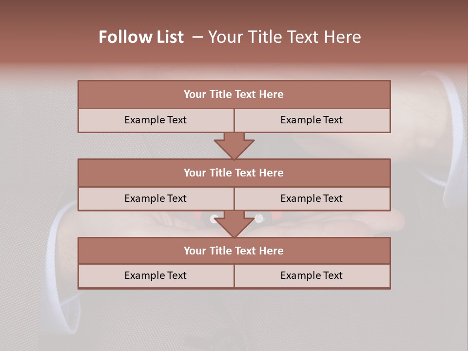 Savings Object Care PowerPoint Template