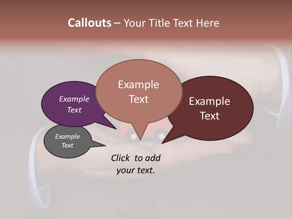 Savings Object Care PowerPoint Template