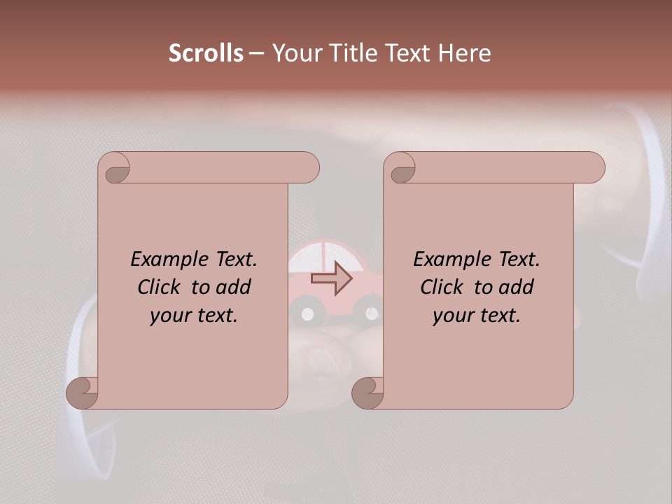 Savings Object Care PowerPoint Template