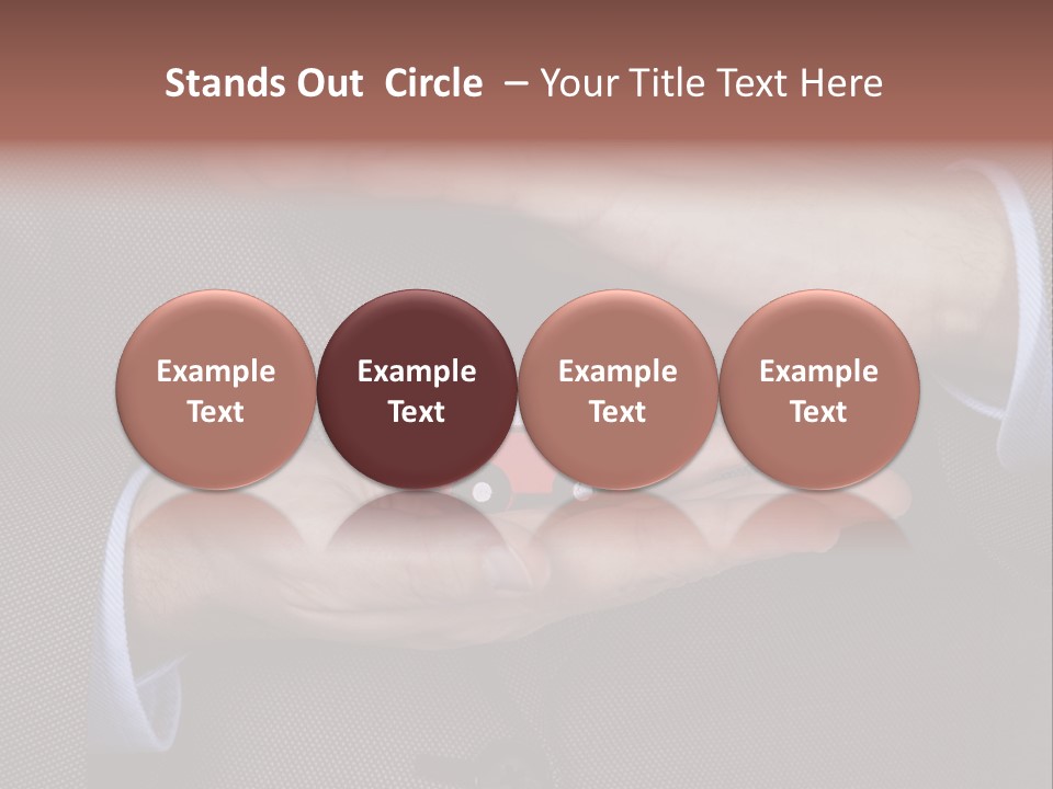 Savings Object Care PowerPoint Template