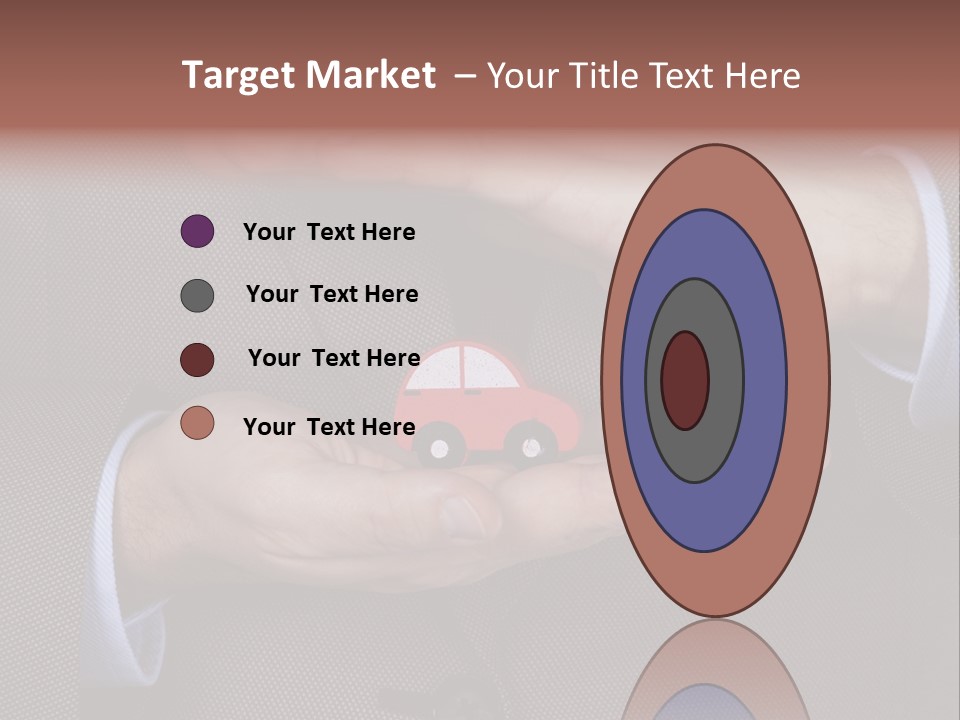 Savings Object Care PowerPoint Template