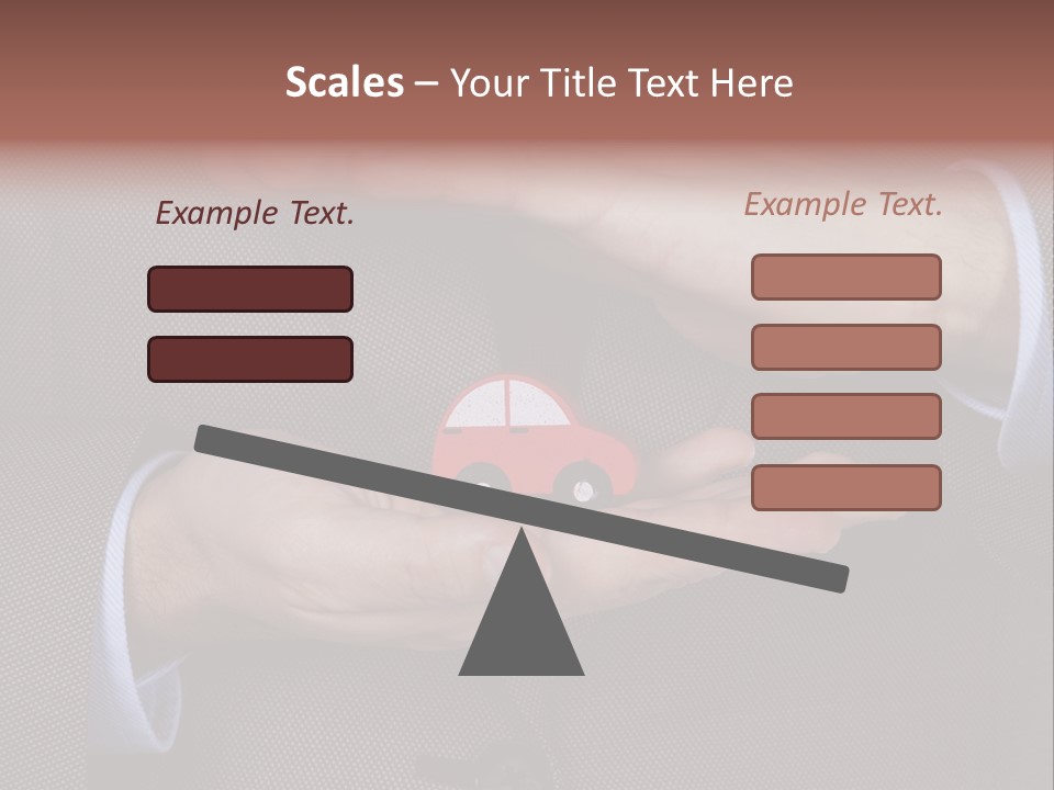 Savings Object Care PowerPoint Template