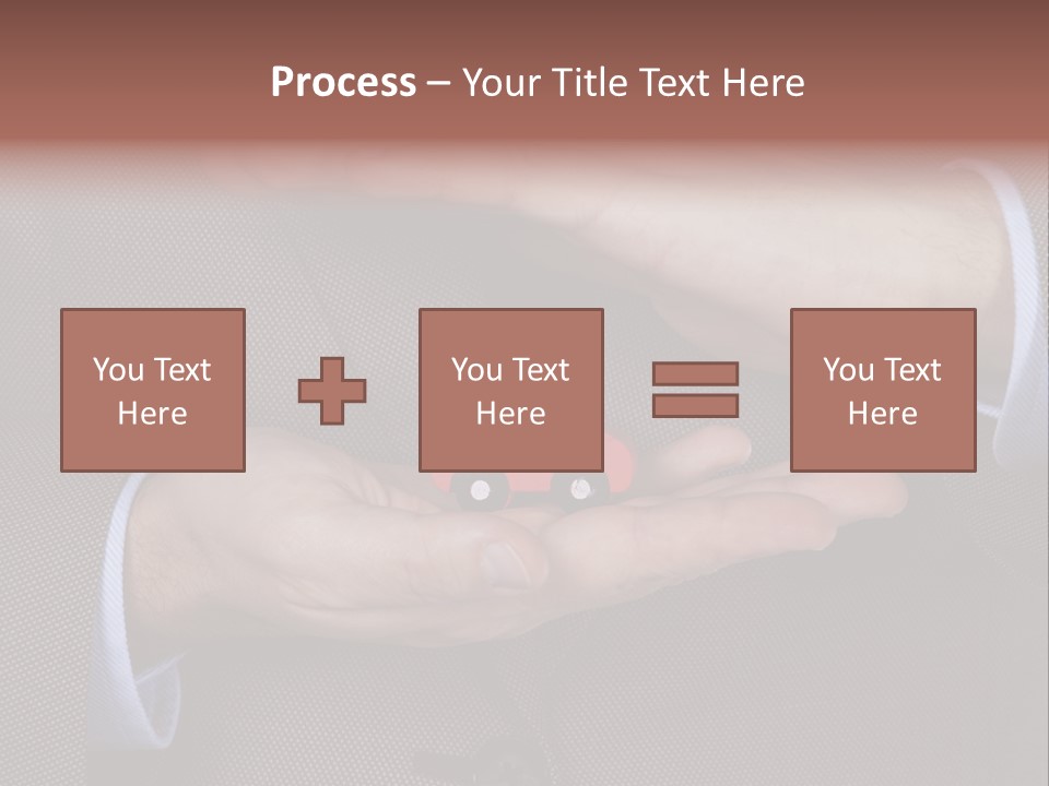 Savings Object Care PowerPoint Template
