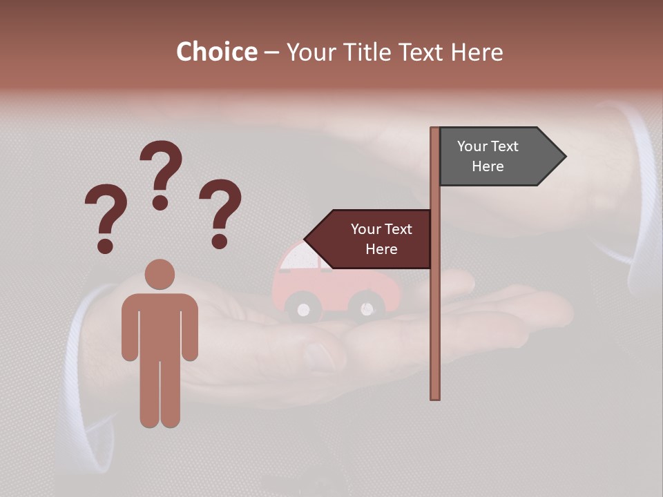 Savings Object Care PowerPoint Template