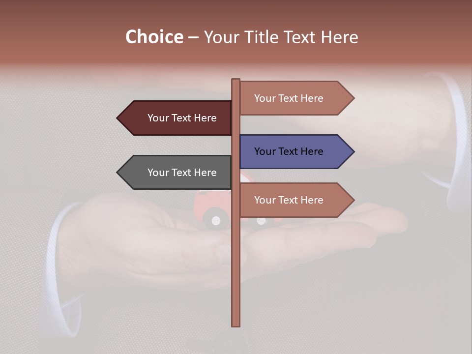 Savings Object Care PowerPoint Template