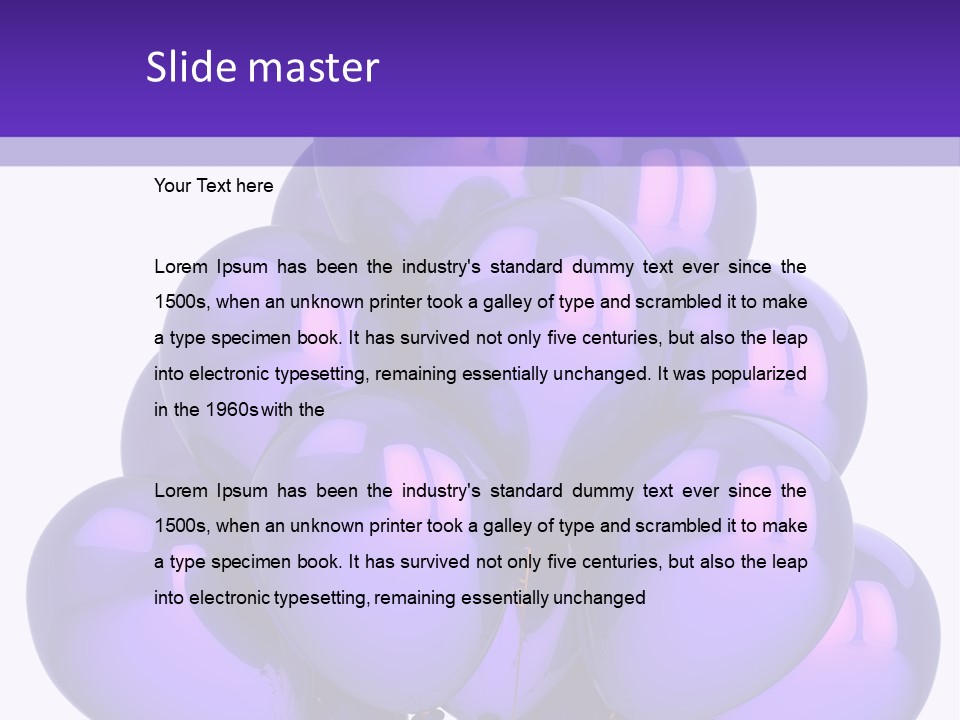 Levitation Graduation Retail PowerPoint Template