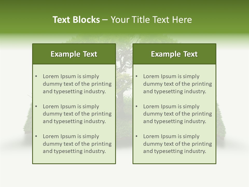Quality Environment Background PowerPoint Template