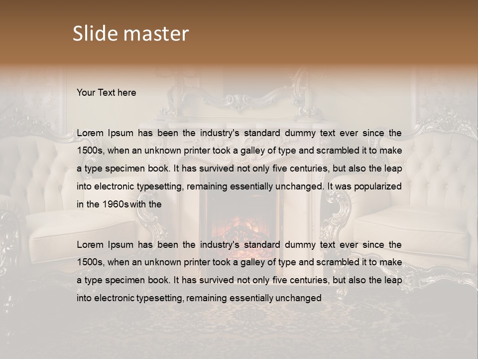 Elegance Knob Genuine PowerPoint Template