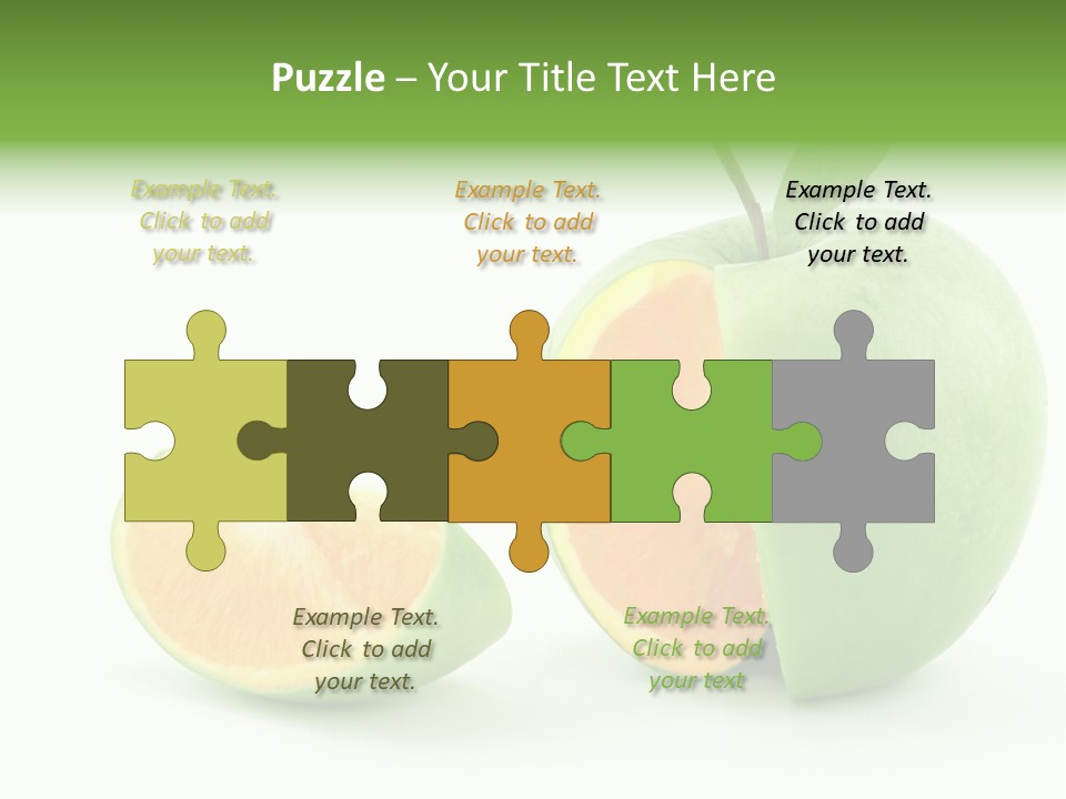 Snack Image Color PowerPoint Template