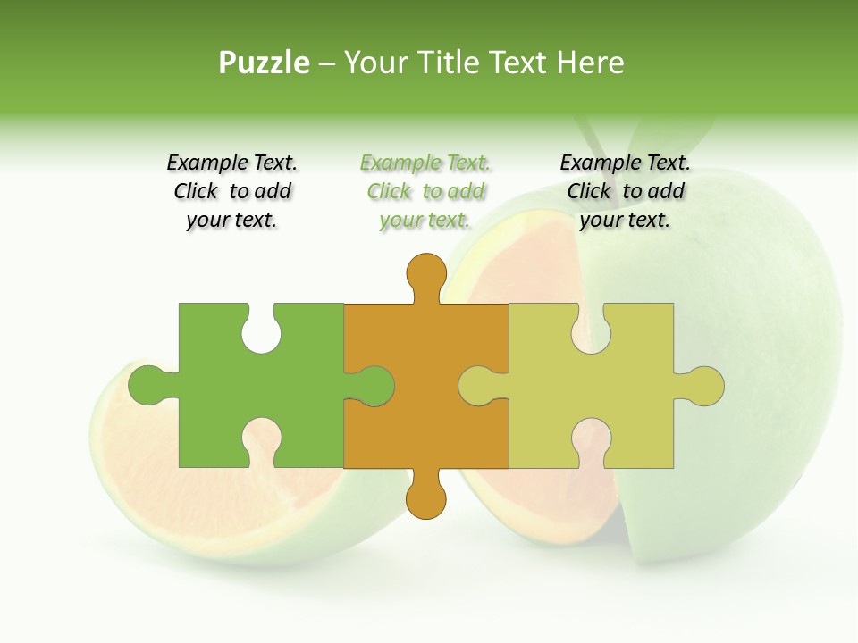 Snack Image Color PowerPoint Template