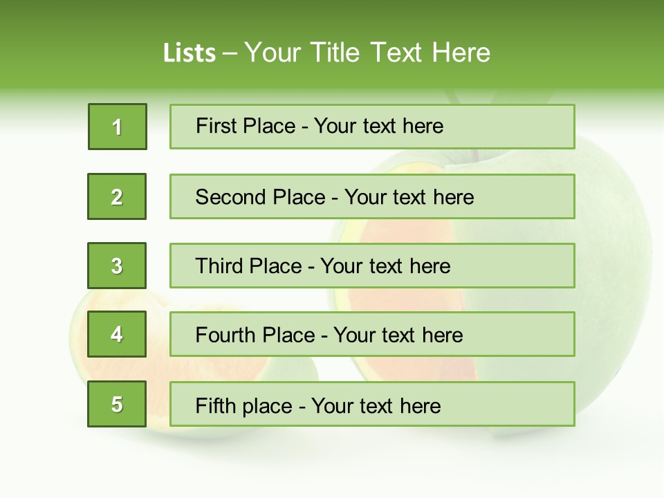 Snack Image Color PowerPoint Template