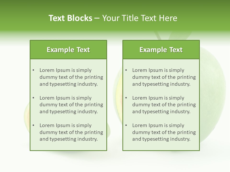 Snack Image Color PowerPoint Template