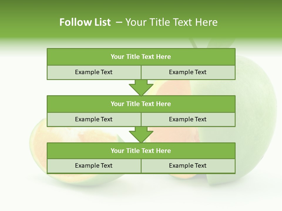 Snack Image Color PowerPoint Template