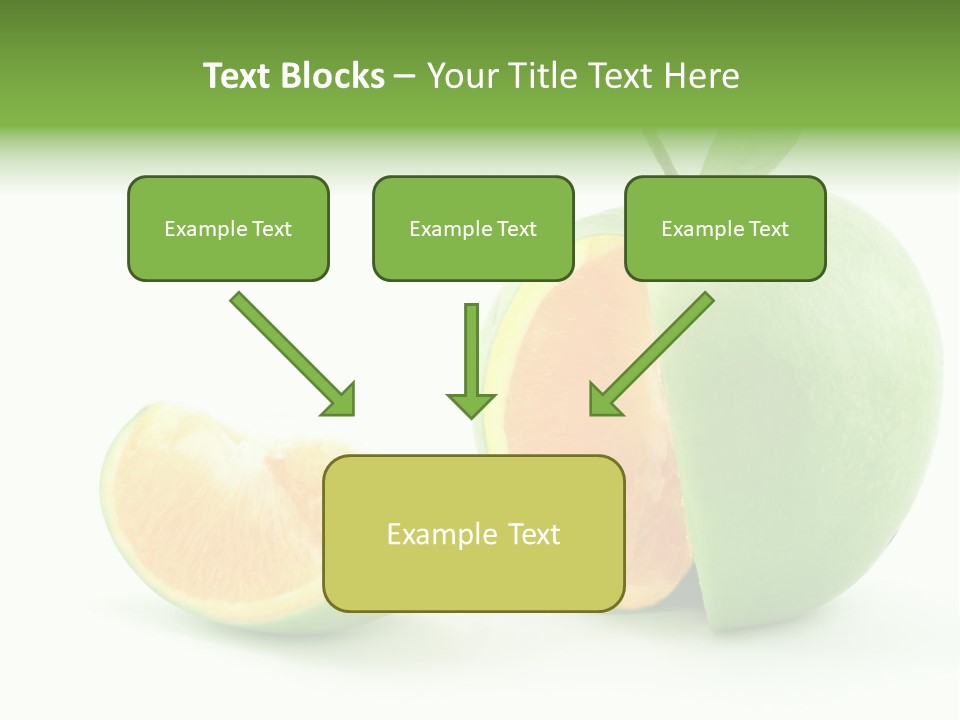 Snack Image Color PowerPoint Template