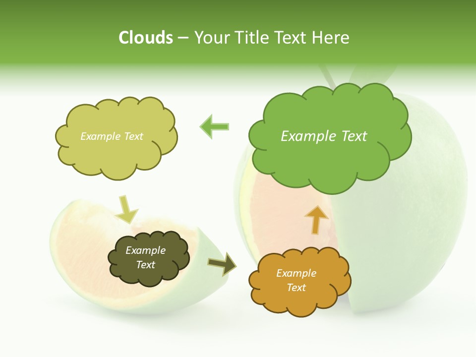 Snack Image Color PowerPoint Template