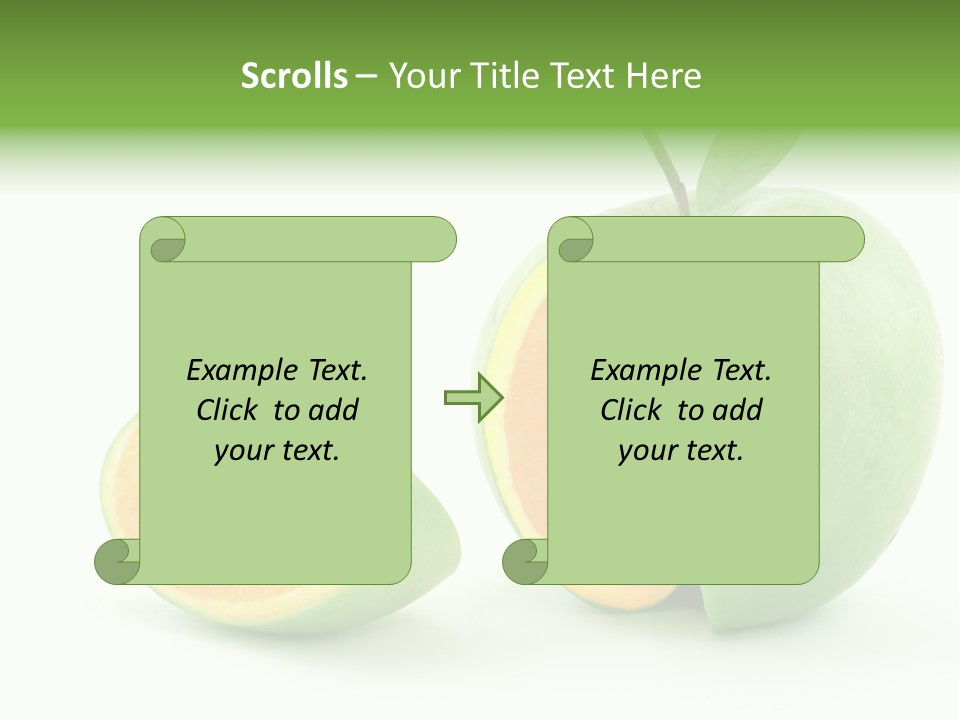 Snack Image Color PowerPoint Template