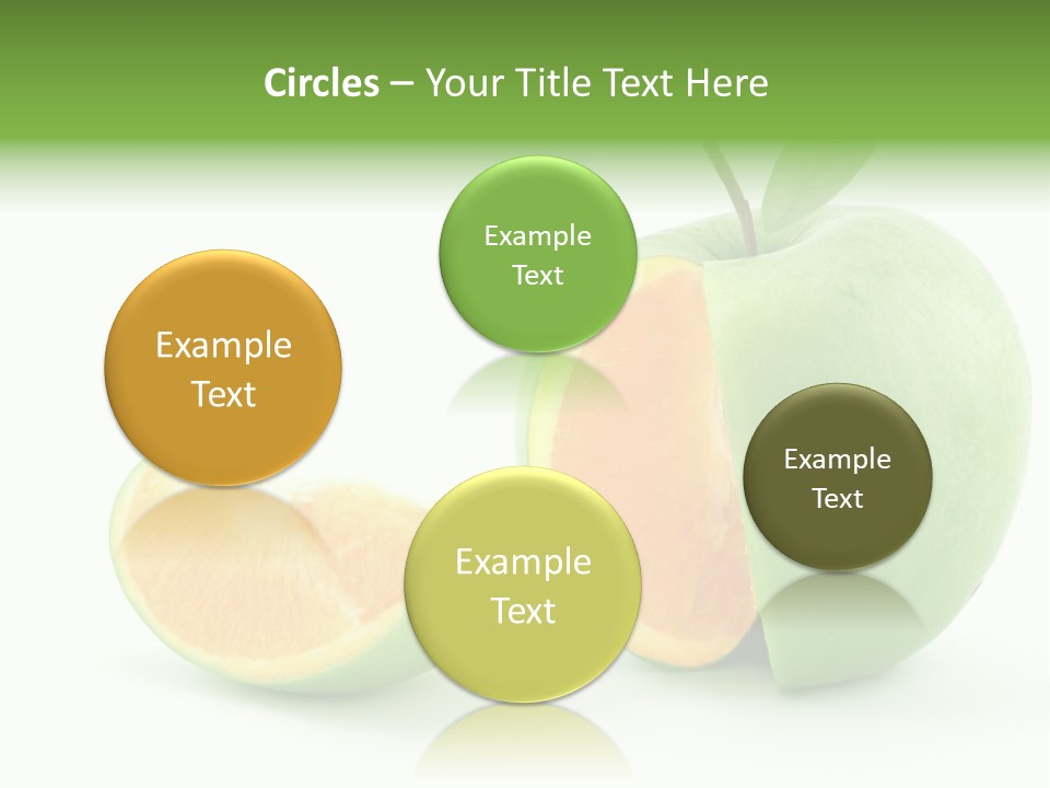 Snack Image Color PowerPoint Template