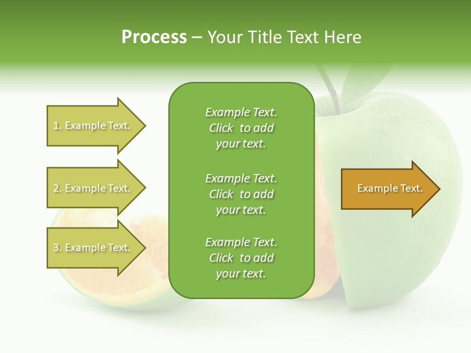 Snack Image Color PowerPoint Template