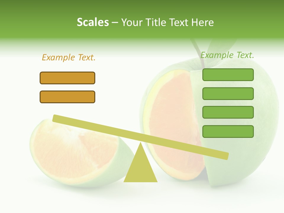Snack Image Color PowerPoint Template