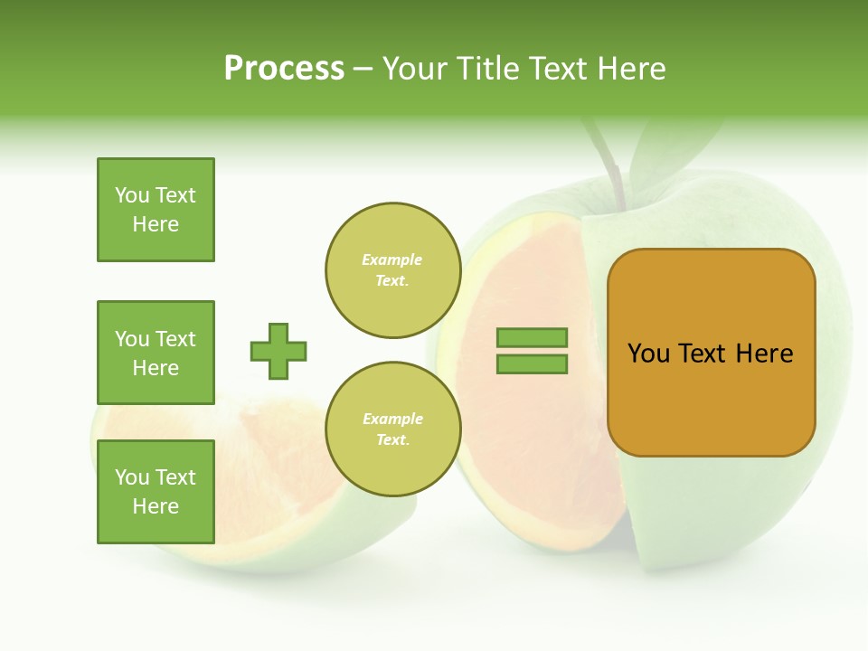 Snack Image Color PowerPoint Template