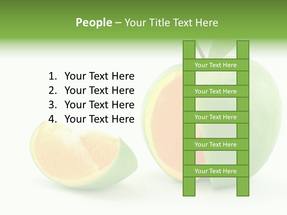 Snack Image Color PowerPoint Template
