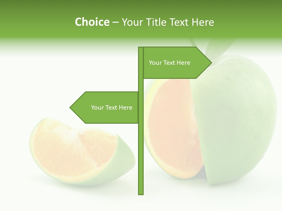 Snack Image Color PowerPoint Template